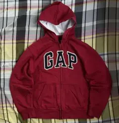 00s OLD GAP ジップパーカー　cityboy y2k 短丈　サーマル