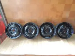 C162 14x4.5J 4穴 ハブ径59 スチール 4本 スバル R1 R2 C165 12x4.00B 4穴 ハブ径59 スチール 12インチ 4本 スバル - メルカリ