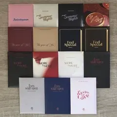 TWICE アルバム 初回 予約特典 トレカ 15種 セット 抜けなし