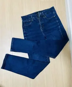 UNIQLO スキニーストレートデニム ハイライズ 24(61cm)