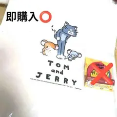 トムとジェリー ハッピーくじ happyくじ5 C賞 トートバッグ＋缶ミラー
