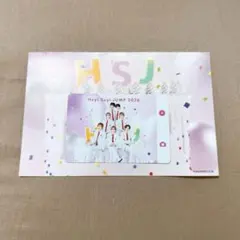 Hey! Say! JUMP Hey!Say!JUMP FCバースデーカード