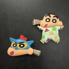 クレヨンしんちゃん 前髪ヘアクリップセット