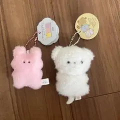 ほわんほわんマスコットぬいぐるみ(もち) いきものかもしれない(うさぎ)セット