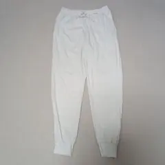アイボリー ジョガーパンツ XL生地はしっかりしたものです、返品不可