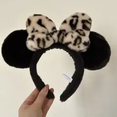 東京ディズニーリゾート カチューシャ ヒョウ柄
