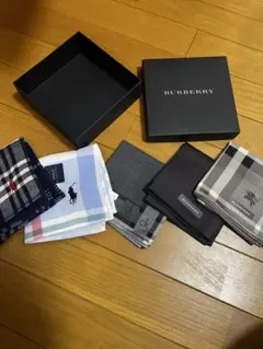 BURBERRY ck poloハンカチ・タオル 5枚セット
