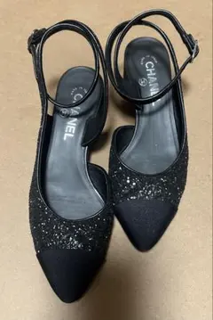 CHANEL ストラップ パンプス サンダル 38のサムネイル