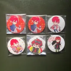 そらまふうらさかのふゆやすみ 缶バッジ あほの坂田 となりの坂田