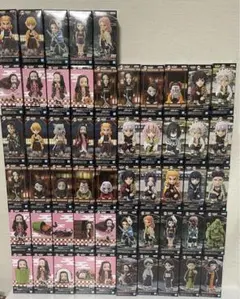 新品未開封　鬼滅の刃　ワールドコレクタブルフィギュア　39種55個セット