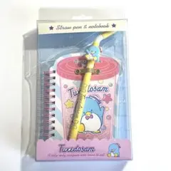 Tuxedosam ストロー風ペンとタンブラー風ノート