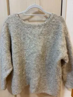 apres jour clair ふわふわニット