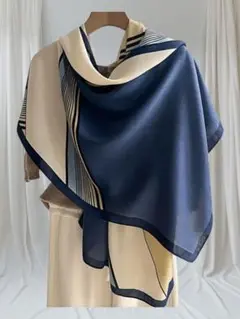 さらに値下げ♪ストライプデザイン ストール 63x178cm