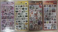 【正規品】ボンボンドロップシール和柄舞妓さんおにぎり東京観光古都めぐり4点セット