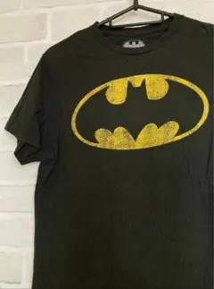 USA古着Batman バットマン ビッグロゴ プリントTシャツ S