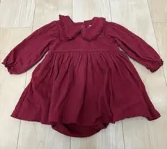 【H&M】ベビー ワンピース型ロンパース 80