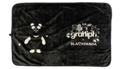 【即日配送】イオンブラックフライデー ブラックパンダ ぬいぐるみ ブランケット