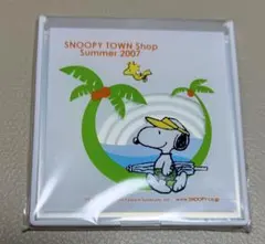 SNOOPY TOWN Shop コンパクト ミラー 2007 限定販売品