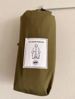 KIU RAIN PONCHO オリーブのサムネイル