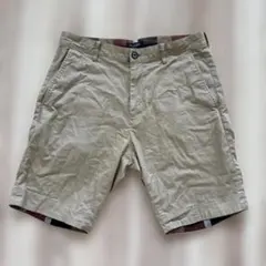 BLACK LABEL ショートパンツ M ベージュ 美品 バーバリー