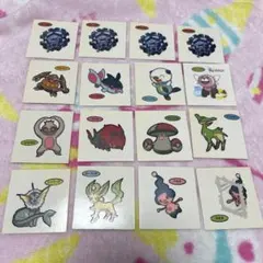 ポケモンパン　デコキャラシール　16枚セット