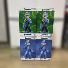 【未開封／送料込／４PCS】ロックマン　ロックマンエグゼ　フィギュア