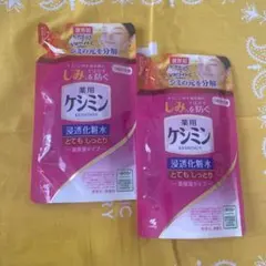 小林製薬 薬用ケシミン浸透化粧水 つめかえ用 とてもしっとり 2個セットのサムネイル