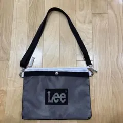 Lee ショルダーバッグ サコッシュ メッシュ ホワイト ブラックのサムネイル