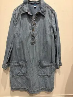 OLD NAVY デニムワンピース 長袖