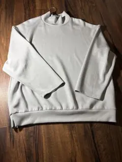 LILL オーバーサイズ ハイネック プルオーバー グレー M相当　美品
