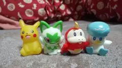 【ポケモン】ピカチュウ、ニャオハ、ホゲータ、クワッスマスコット 4体セット