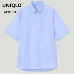 UNIQLO エクストラファインコットンブロードプルオーバー　ブルー