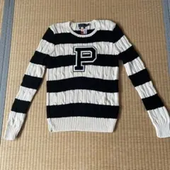 Polo Ralph Lauren ストライプPIMA CNTTONセーター