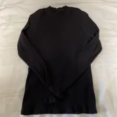 UNIQLO リブモックネック長袖カットソー 150