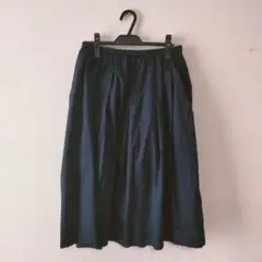 ユニクロスカート　ふんわり　ゆったり　L〜LL　軽やかスカート