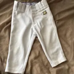 ZETT ホワイト ユニフォームパンツ　130