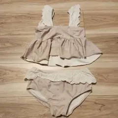 女の子用フリルセパレート水着セット