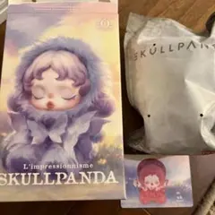 SKULLPANDA L'impressionnisme ぬいぐるみ
