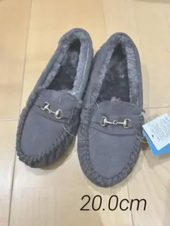 グレー モカシン 20.0 cm