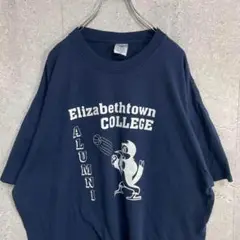JERZEES カレッジ　チームロゴプリント　ネイビー　ビック Tシャツ 2X