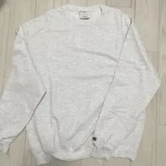 Champion 裏起毛スウェット ライトグレー Lサイズ