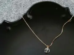 crystal waveネックレス