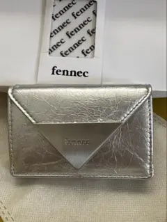 フェネック　Fennec 三つ折り財布　シルバー