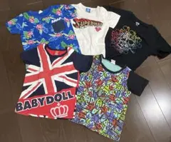 子供用1１０サイズ　 Tシャツセット（ANAP, BABYDOLL, UT）