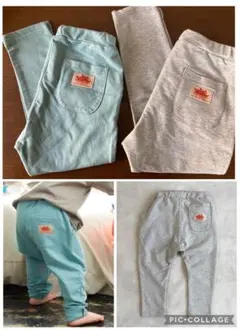 試着のみ　MARKEY’S パンツ 「防汚加工」ストレッチパンツ　120サイズ