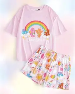 Care Bears ルームウェア セットアップ ピンク