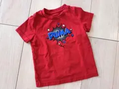 美品　PUMA キッズ Tシャツ レッド　24Mのサムネイル
