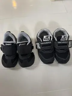 ニューバランスとアシックス　14cm 2足セット