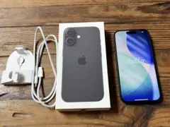 iPhone16 128gb ブラック バッテリー100% SIMフリー