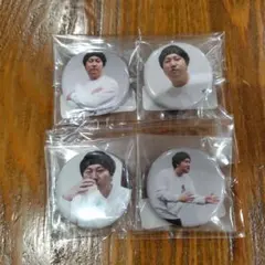 ロングコートダディ　缶バッチ